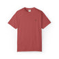 T-Shirt épais Zlash Homme - rouge profond - logo noir
