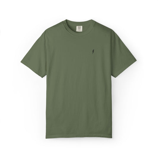 T-Shirt épais Zlash Femme - vert forêt - logo noir