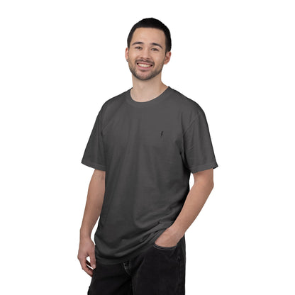 T-Shirt épais Zlash Homme - graphite - logo noir