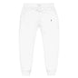 Jogging en polaire Zlash unisexe - blanc - logo noir