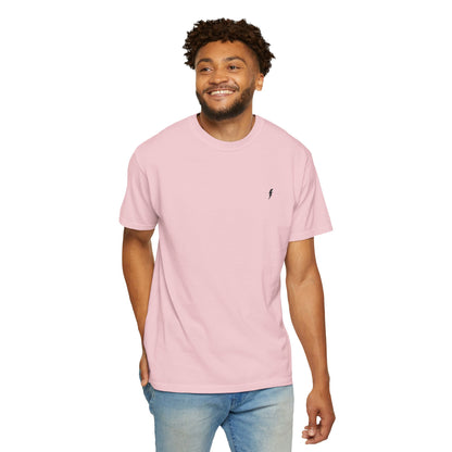 T-Shirt épais Zlash Homme - rose nude - logo noir