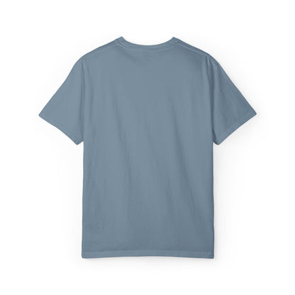 T-Shirt épais Zlash Homme - bleu glacier - logo noir
