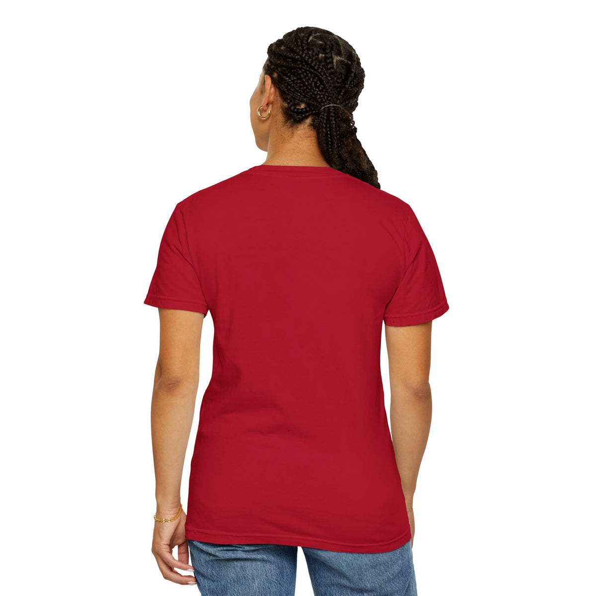 T-Shirt épais Zlash Femme - rouge - logo noir