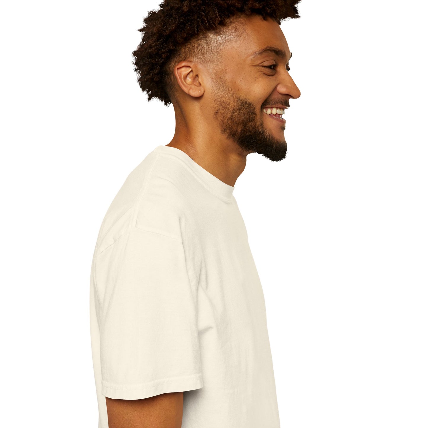 T-Shirt épais Zlash Homme - ivoire - logo noir