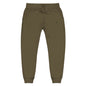 Jogging en polaire Zlash unisexe - vert militaire - logo noir