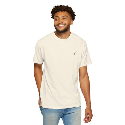 T-Shirt épais Zlash Homme - ivoire - logo noir