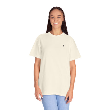 T-Shirt épais Zlash Femme - ivoire - logo noir