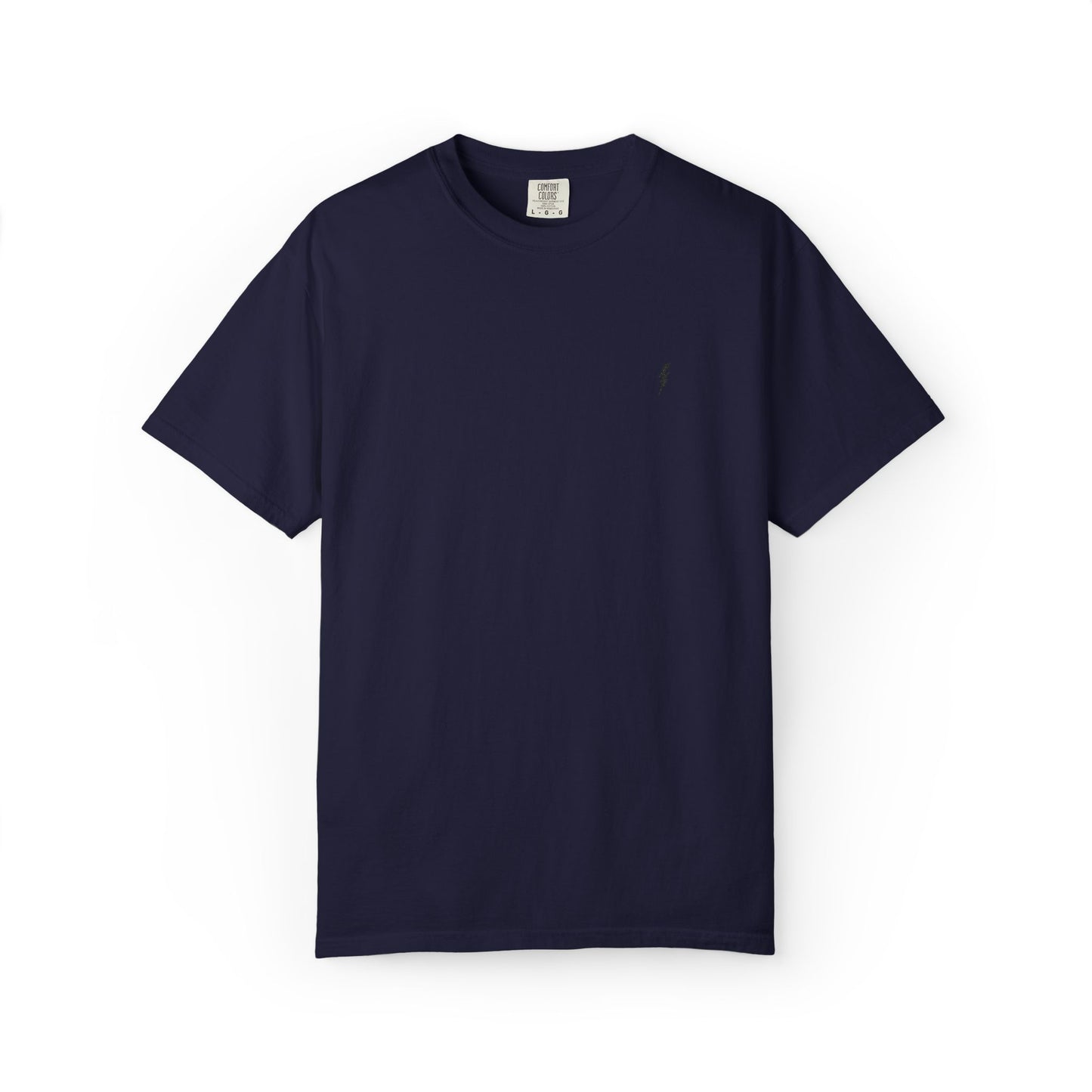 T-Shirt épais Zlash Homme - bleu marine - logo noir