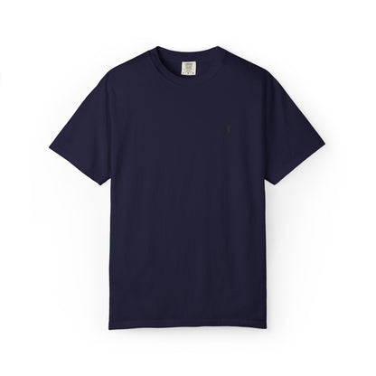 T-Shirt épais Zlash Homme - bleu marine - logo noir