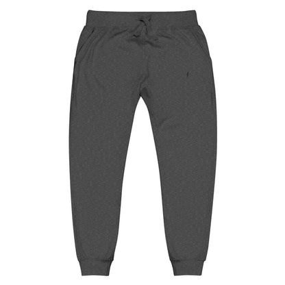 Jogging en polaire Zlash unisexe - gris anthracite - logo noir