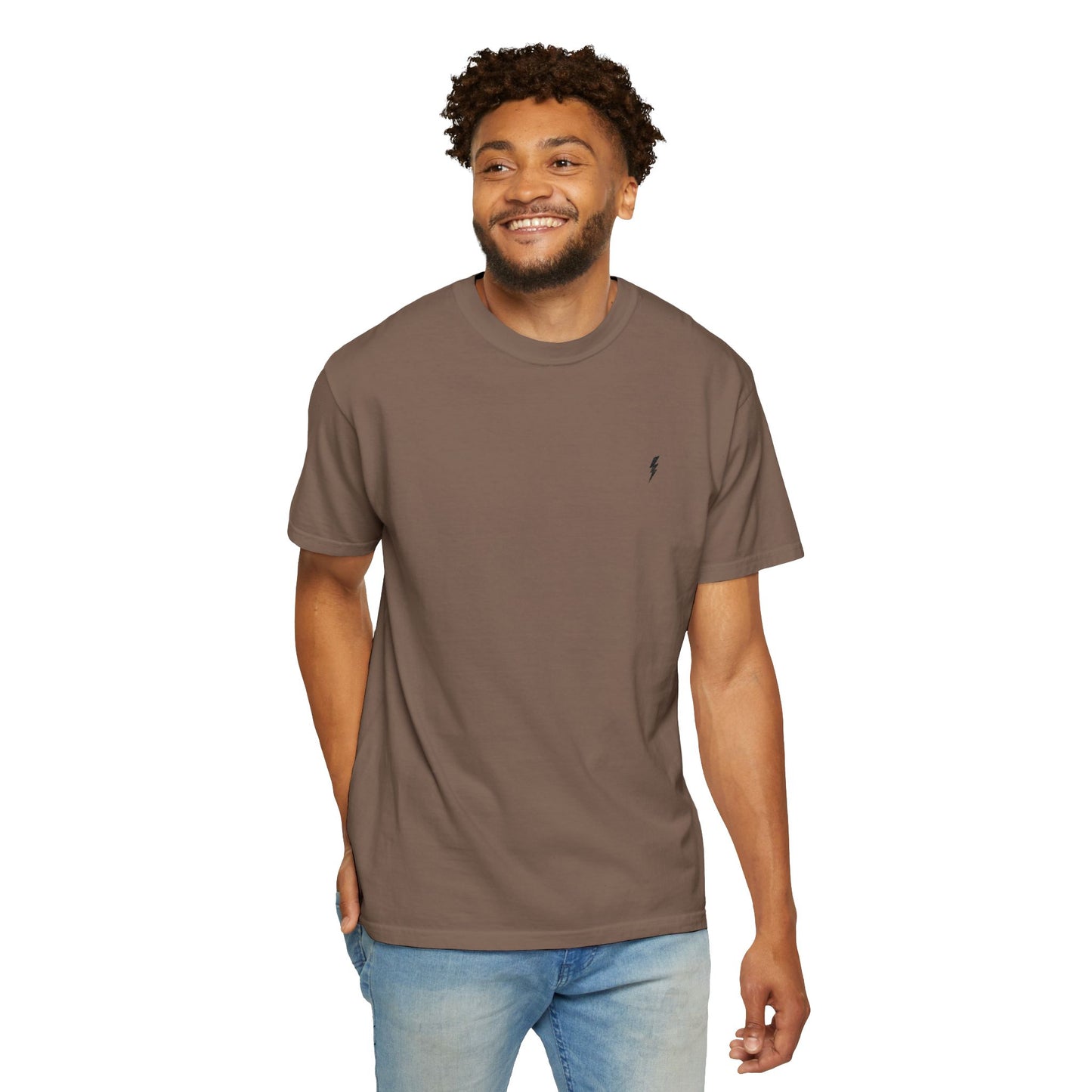 T-Shirt épais Zlash Homme - expresso - logo noir