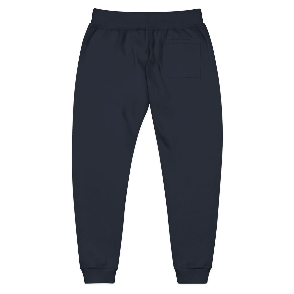 Jogging en polaire Zlash unisexe - bleu marine - logo noir
