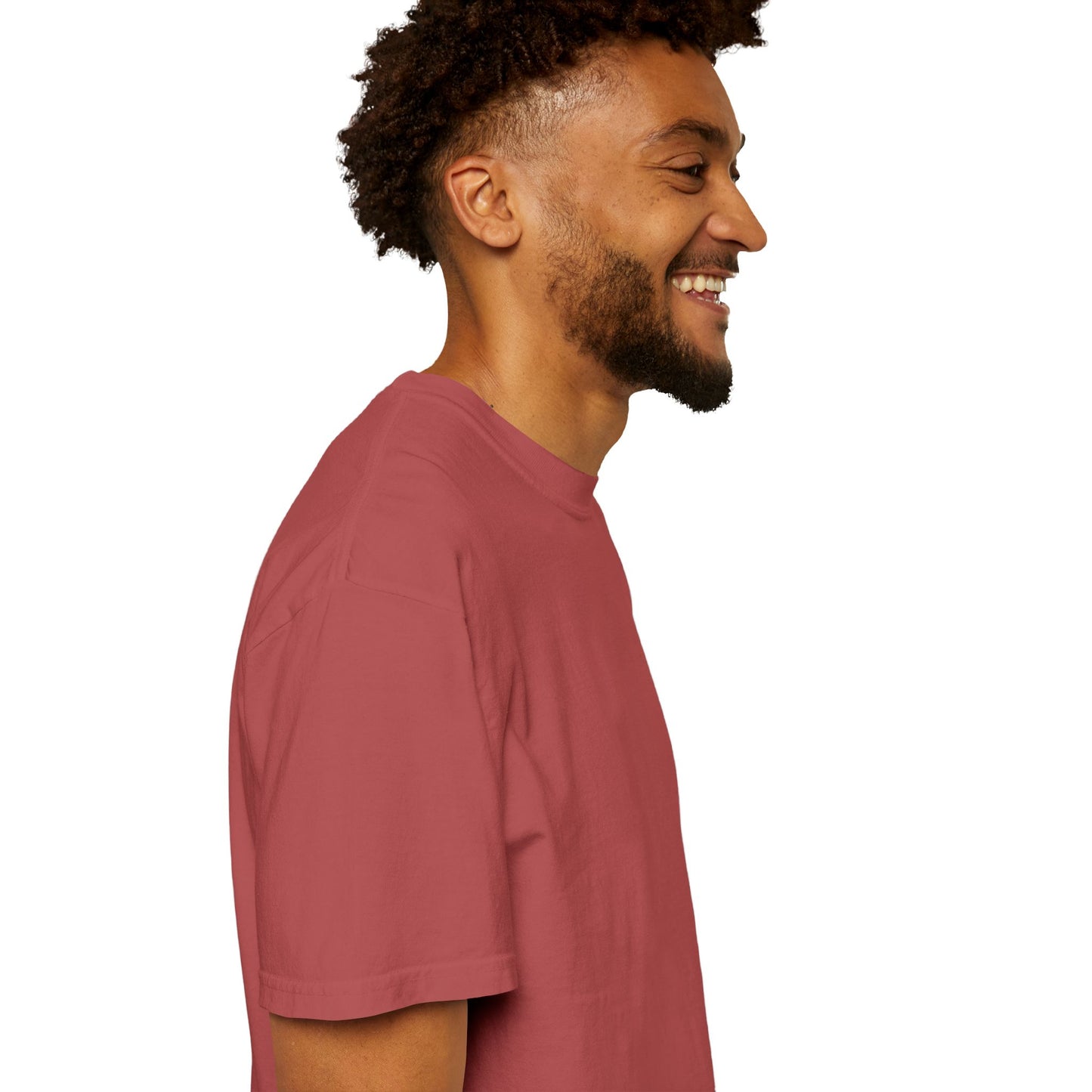 T-Shirt épais Zlash Homme - rouge profond - logo noir