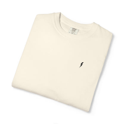 T-Shirt épais Zlash Femme - ivoire - logo noir