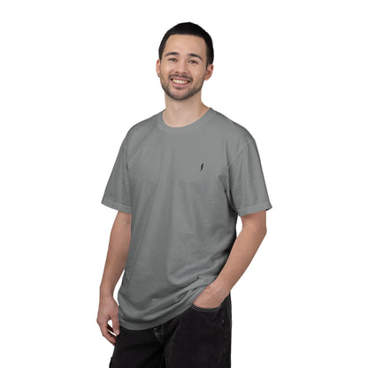 T-Shirt épais Zlash Homme - gris - logo noir