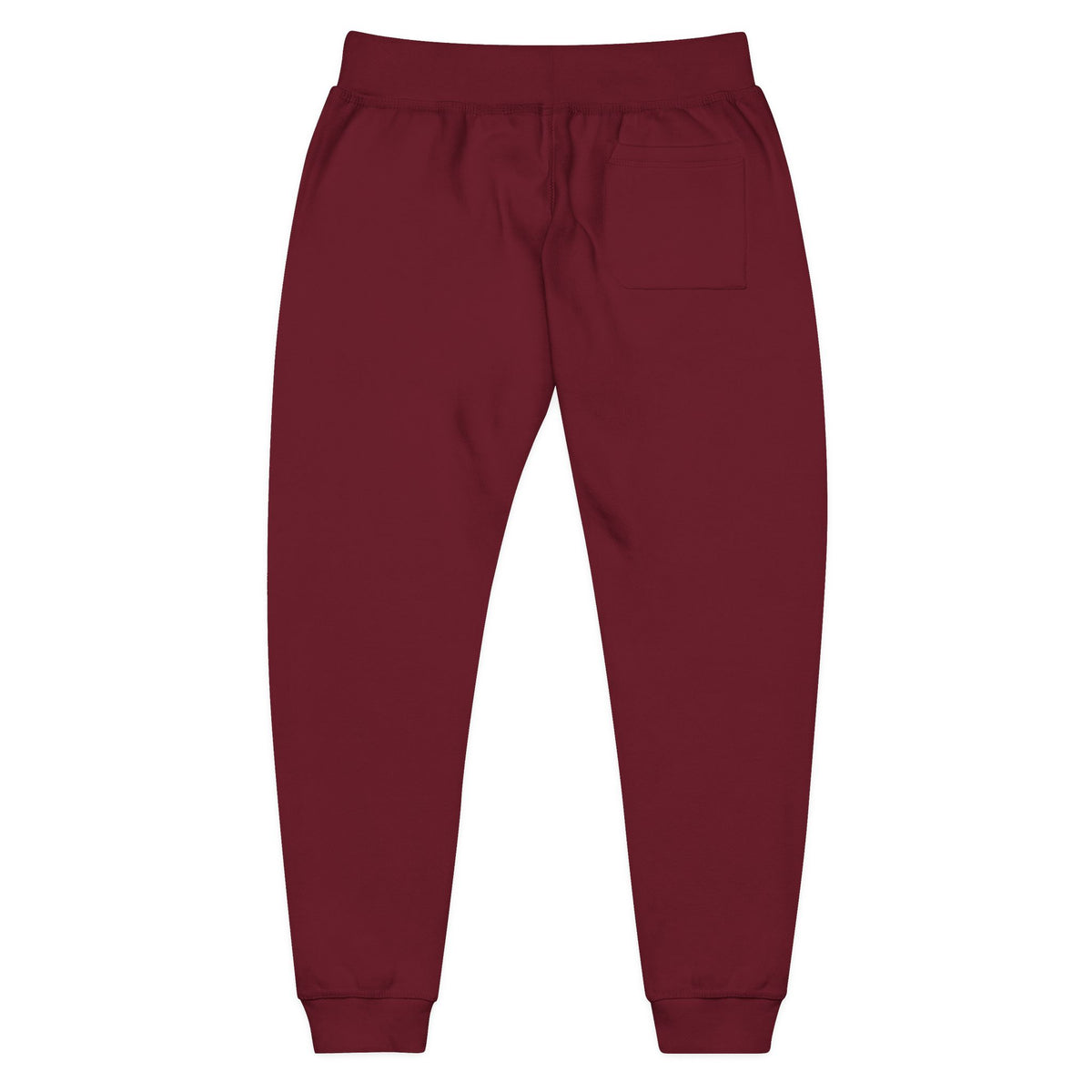Jogging en polaire Zlash unisexe - bordeaux - logo noir