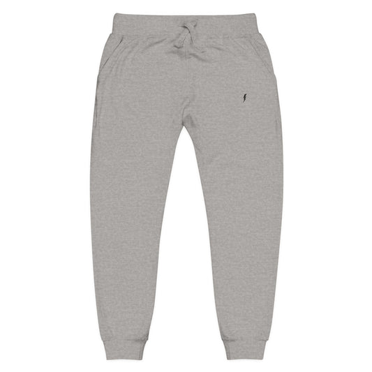 Jogging en polaire Zlash unisexe - gris - logo noir