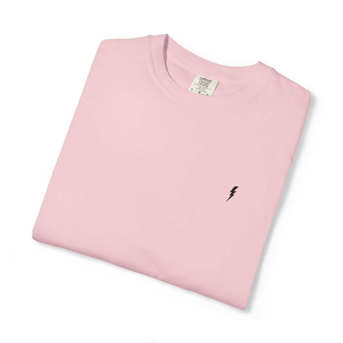 T-Shirt épais Zlash Homme - rose nude - logo noir