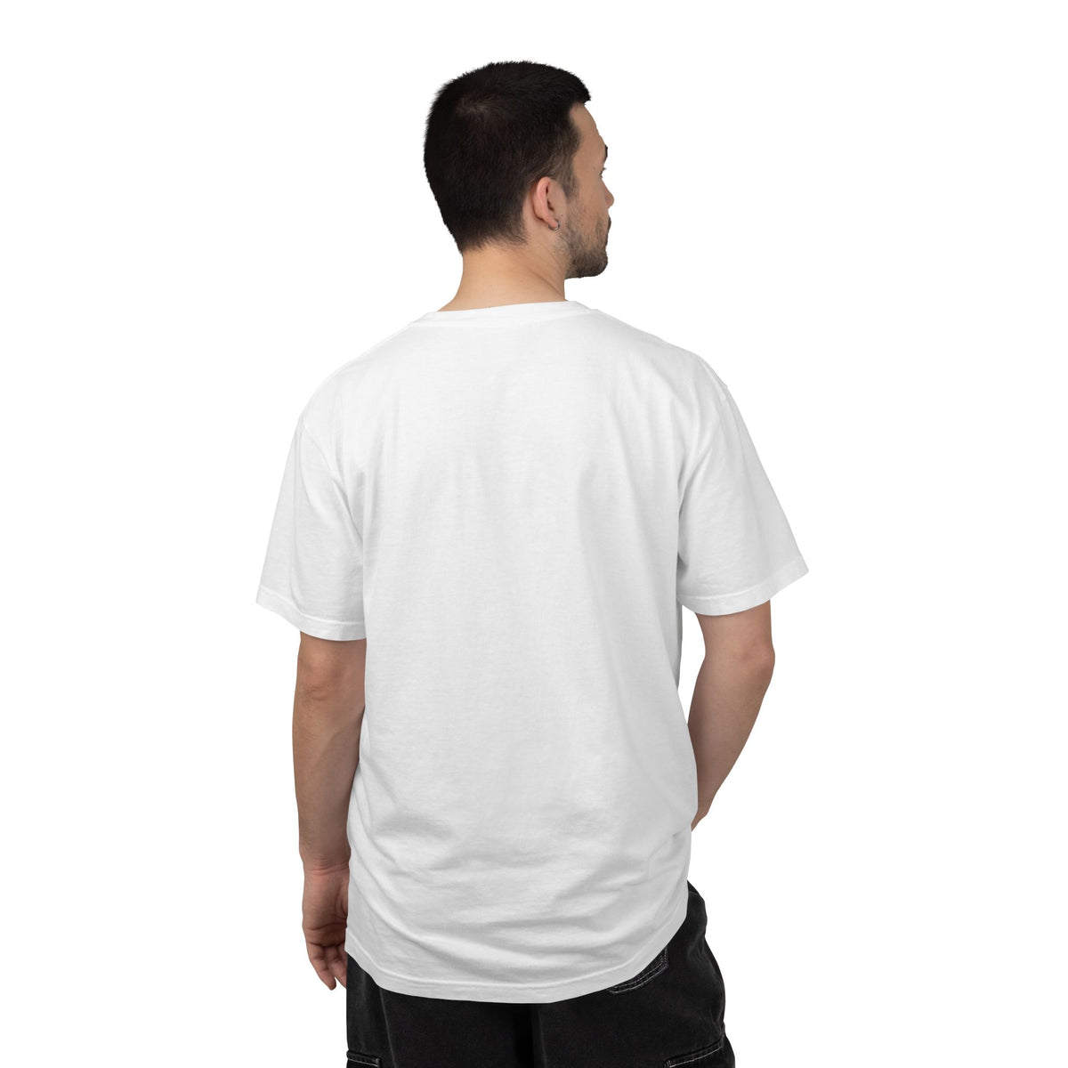 T-Shirt épais Zlash Homme - blanc - logo noir