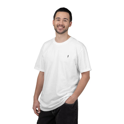 T-Shirt épais Zlash Homme - blanc - logo noir