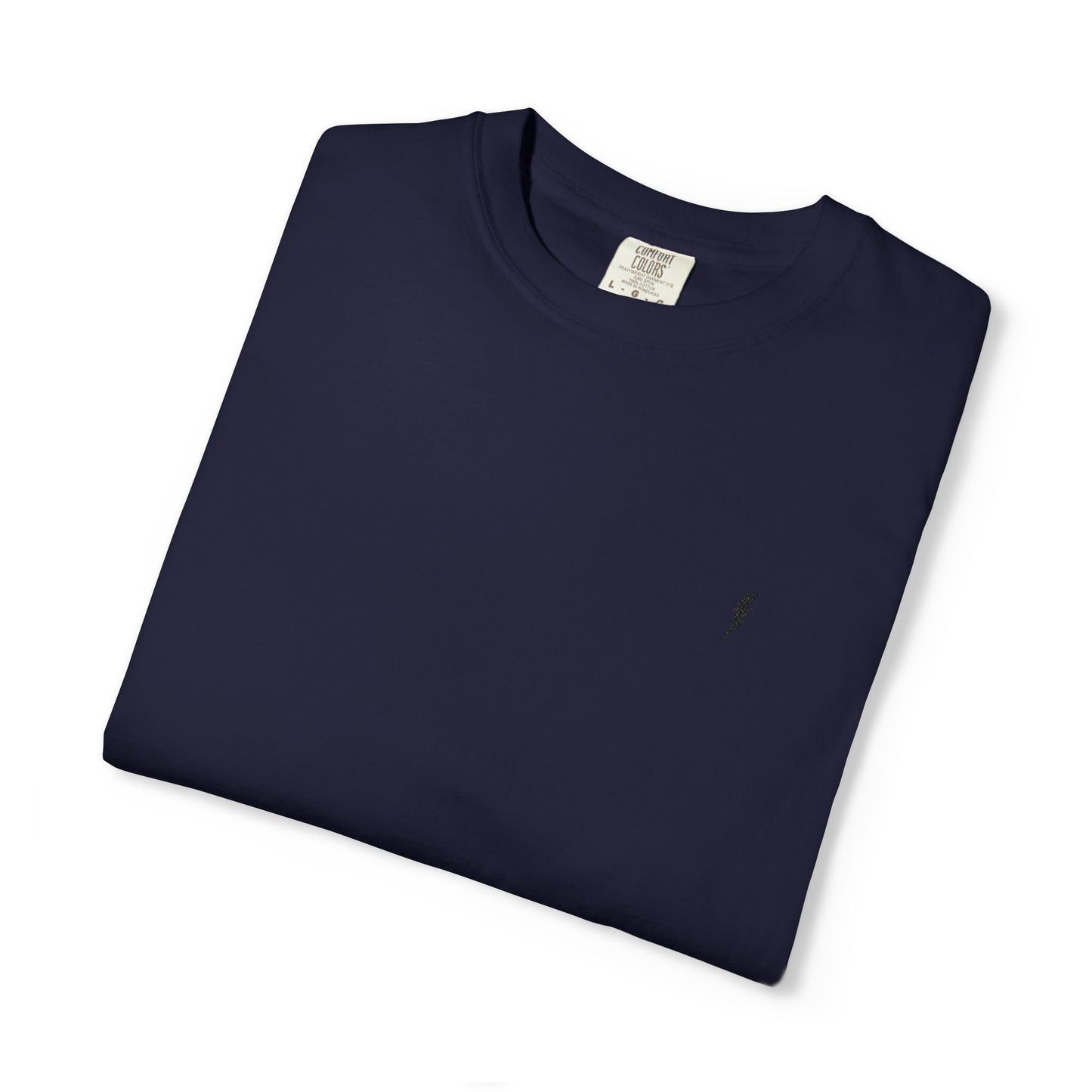 T-Shirt épais Zlash Homme - bleu marine - logo noir
