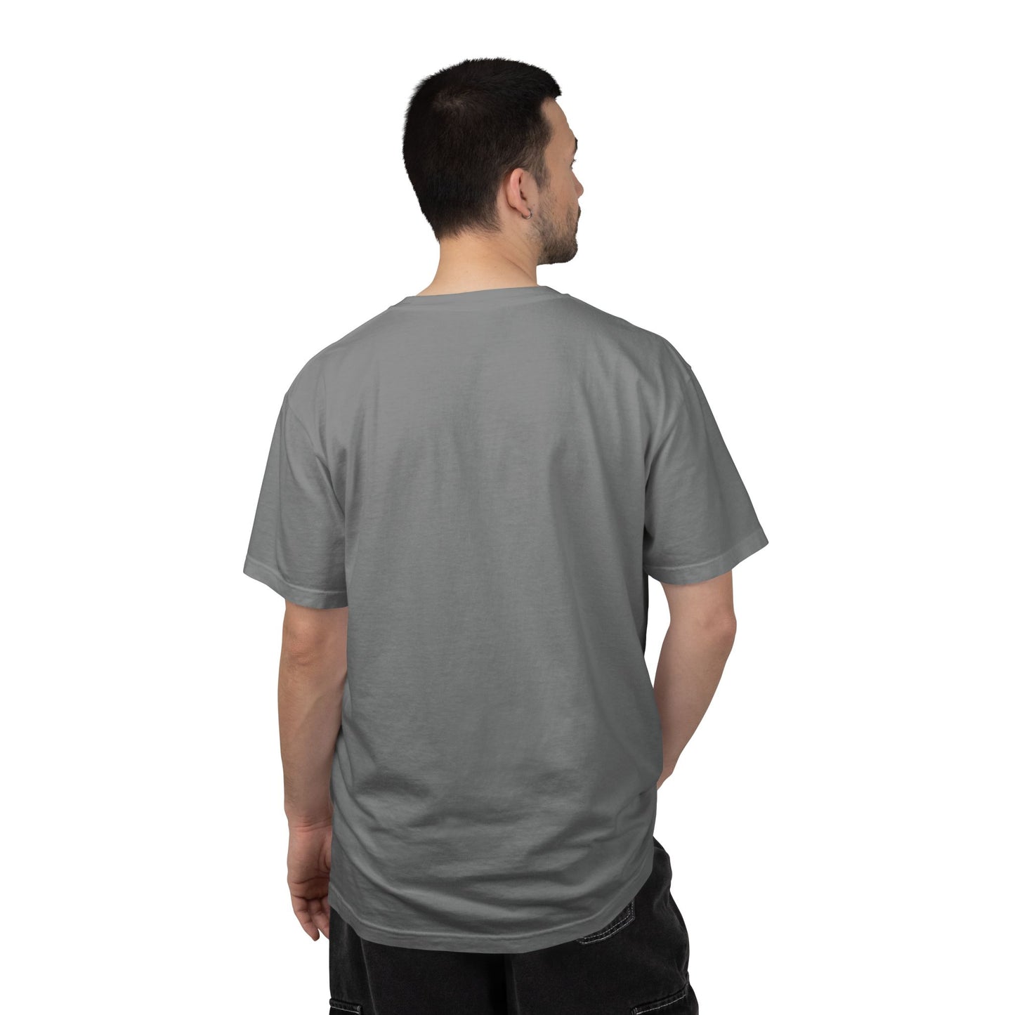 T-Shirt épais Zlash Homme - gris - logo noir