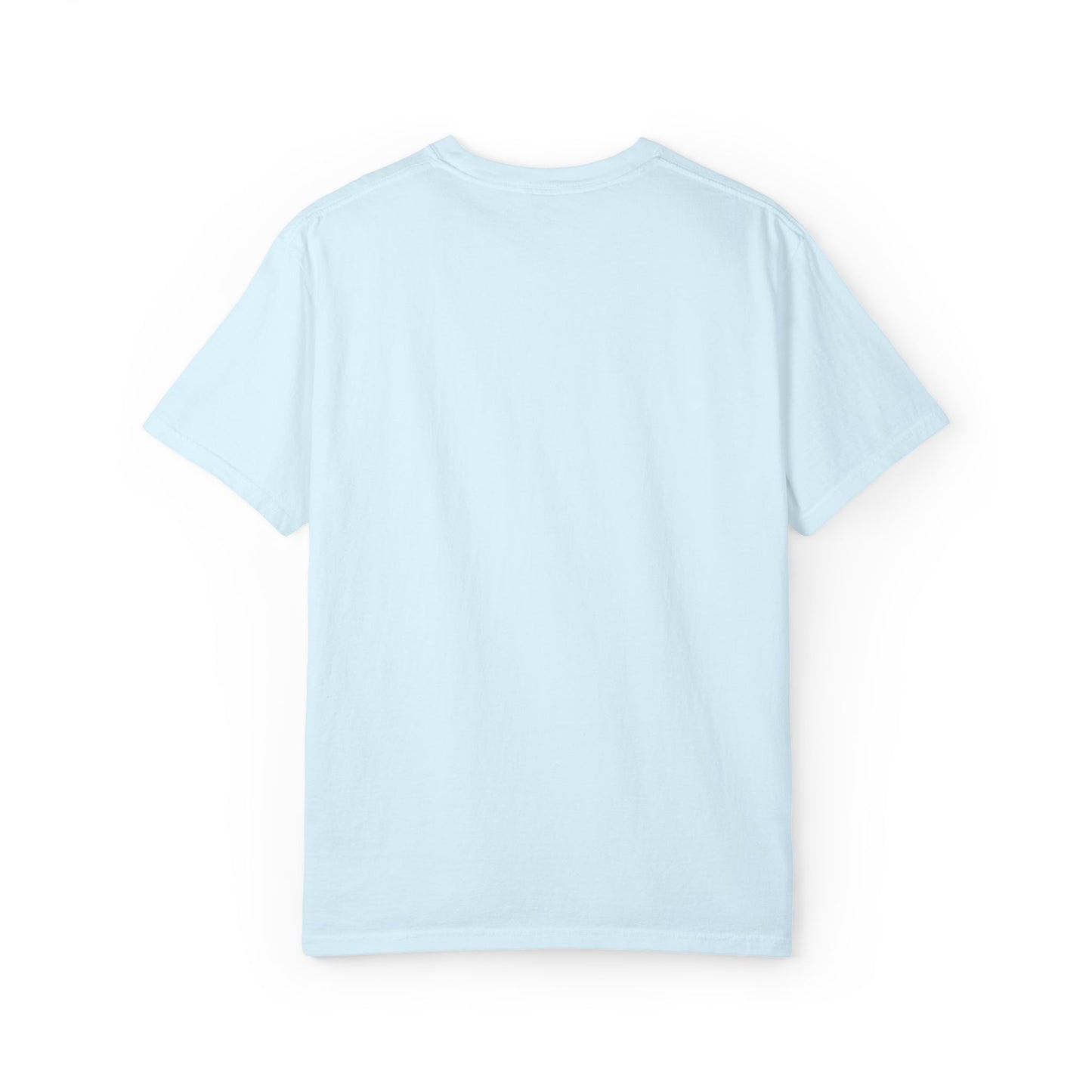 T-Shirt épais Zlash Homme - bleu doux - logo noir