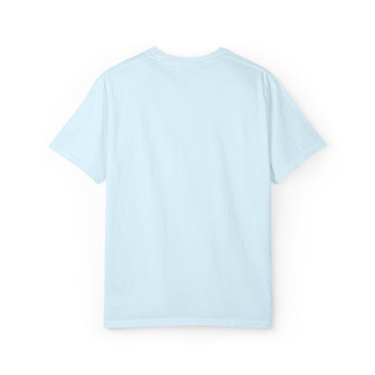 T-Shirt épais Zlash Homme - bleu doux - logo noir