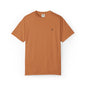 T-Shirt épais Zlash Homme - orange cocktail - logo noir