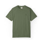 T-Shirt épais Zlash Homme - vert sauge - logo noir