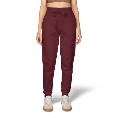 Jogging en polaire Zlash unisexe - bordeaux - logo noir