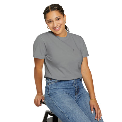 T-Shirt épais Zlash Femme - gris - logo noir