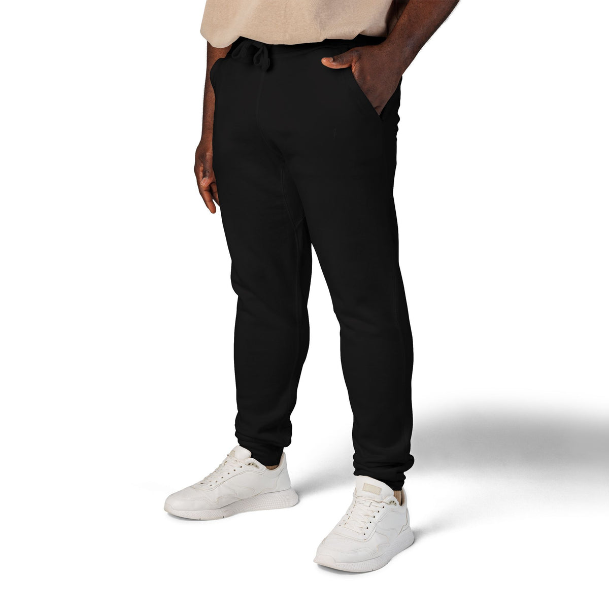 Jogging en polaire Zlash unisexe - noir - logo noir