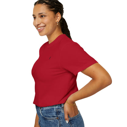 T-Shirt épais Zlash Femme - rouge - logo noir