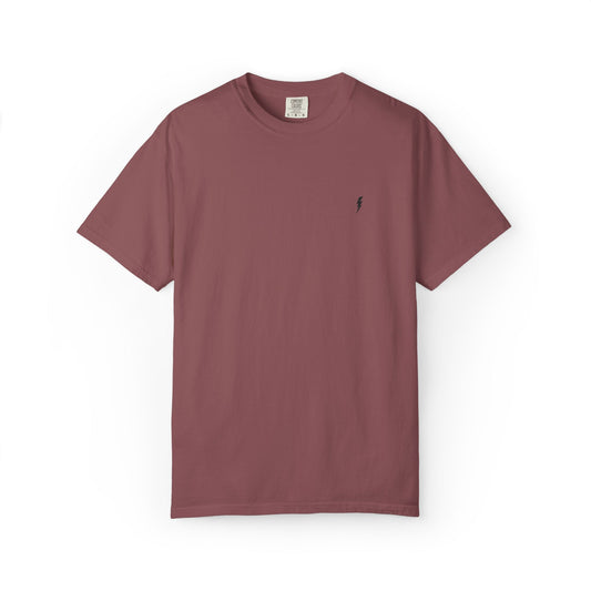 T-Shirt épais Zlash Homme - brique - logo noir