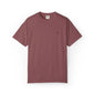 T-Shirt épais Zlash Homme - brique - logo noir