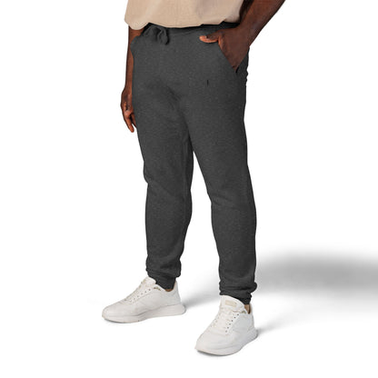 Jogging en polaire Zlash unisexe - gris anthracite - logo noir