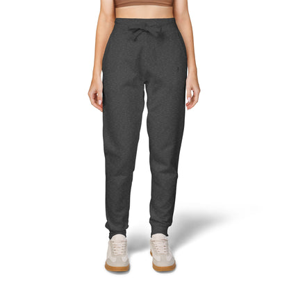 Jogging en polaire Zlash unisexe - gris anthracite - logo noir