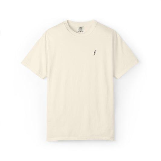 T-Shirt épais Zlash Femme - ivoire - logo noir