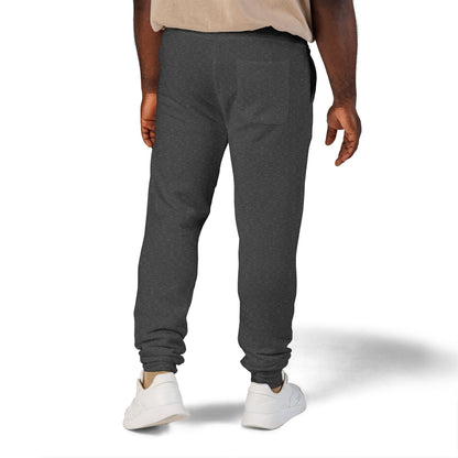 Jogging en polaire Zlash unisexe - gris anthracite - logo noir