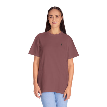 T-Shirt épais Zlash Femme - brique - logo noir