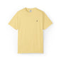 T-Shirt épais Zlash Homme - jaune beurre - logo noir
