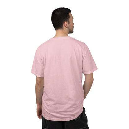 T-Shirt épais Zlash Homme - rose nude - logo noir