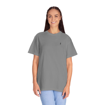 T-Shirt épais Zlash Femme - gris - logo noir